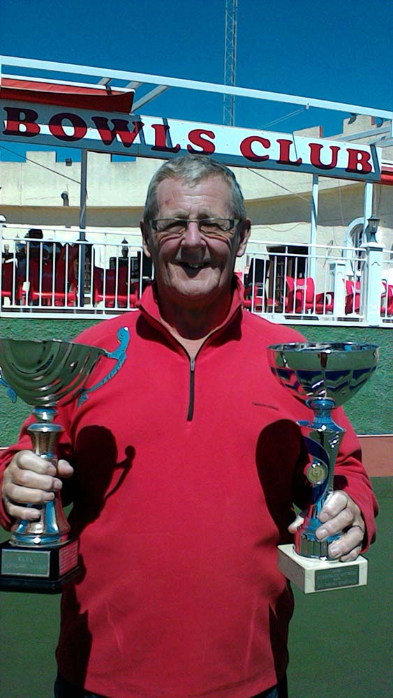San Miguel Pulsars won this seasons Hurricane League, and Team Captain Ken Hope, proudly received the trophy.