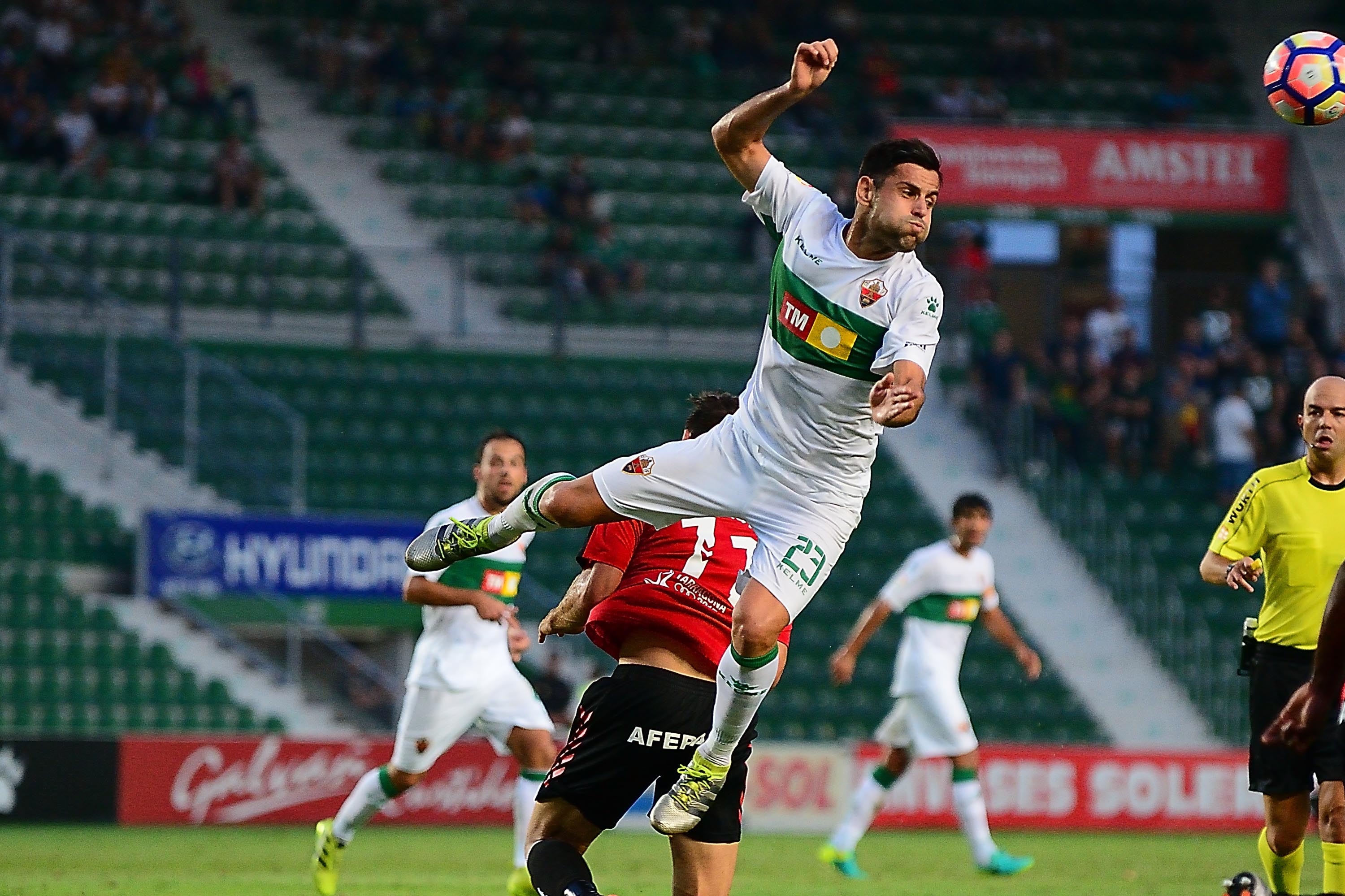 Albert Dorca scored the Elche fourth as they came from behind to scrounge a point