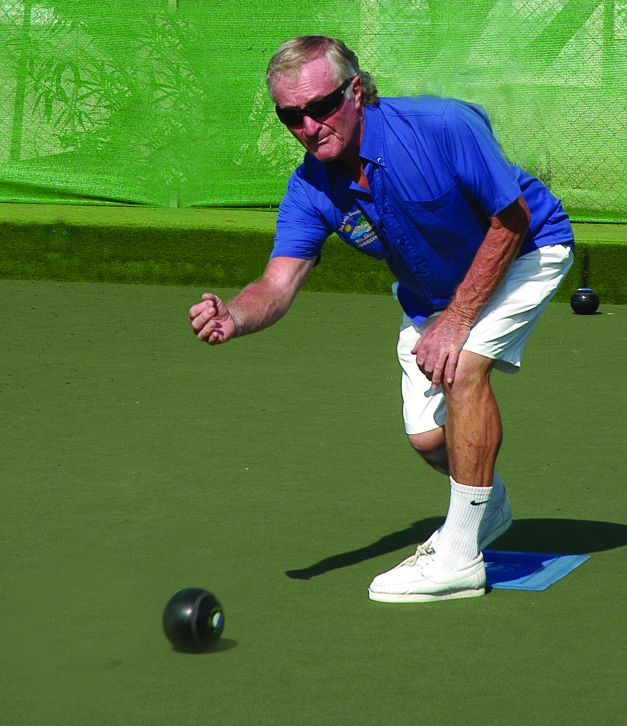 Vic Slater the propetor of San Luis Bowls Club