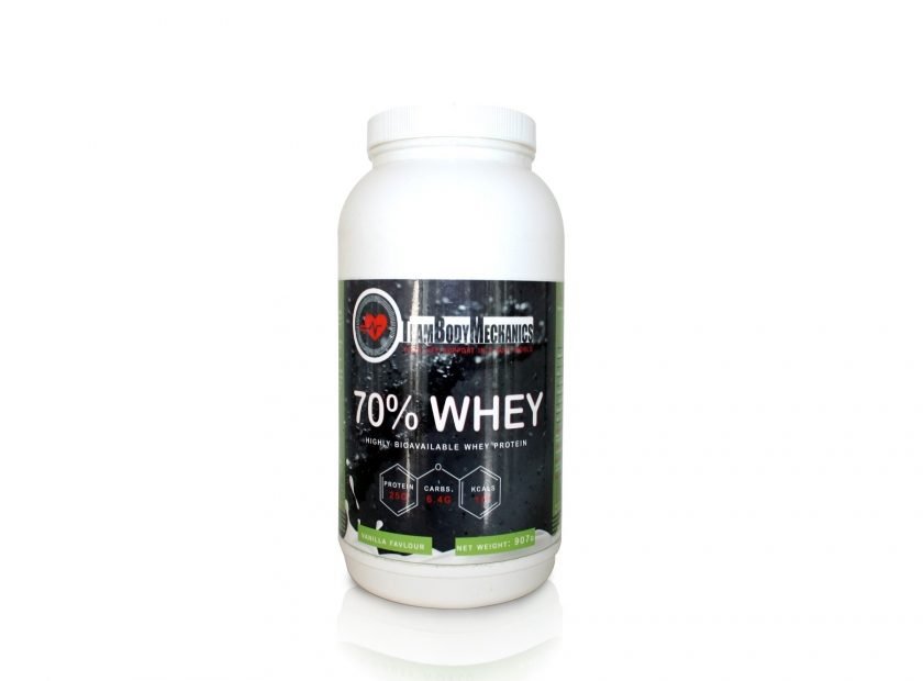 70% Whey Protein from www.teambodymechanics.fitness