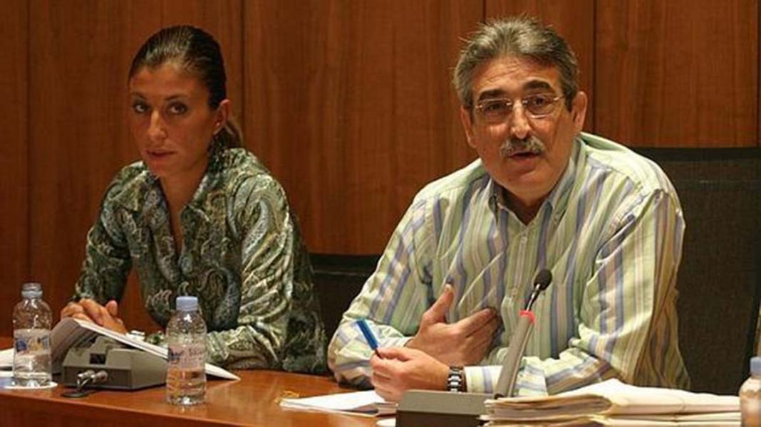 Former mayors of Orihuela Mónica Lorente and José Manuel Medina