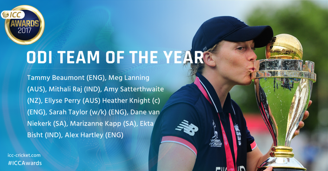 ICC Women’s ODI Team of the Year