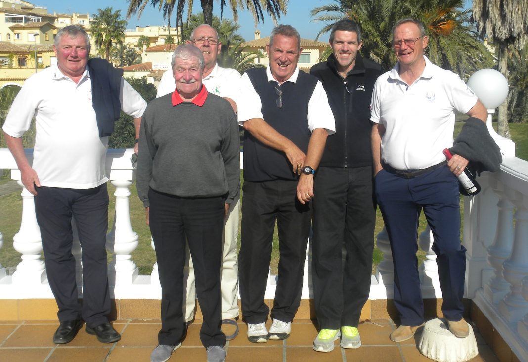 Pego Golf Society Stableford Competition Played At Oliva Nova 