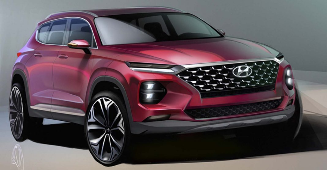 Hyundai Motor unveils first rendering of the Santa FE