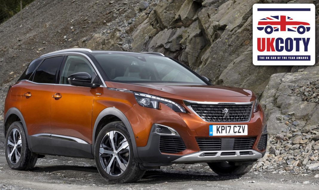 Peugeot 3008 SUV announced as ‘Best Family Car’ in the UK Car of the Year Awards 2018