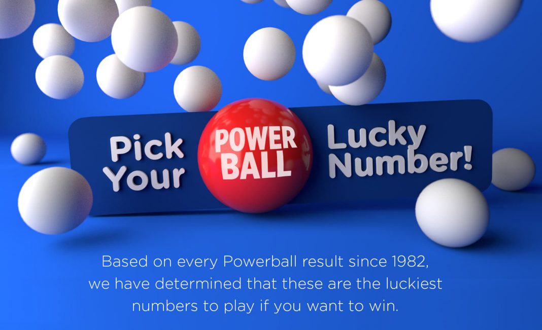 Pick your Powerball lucky numbers!