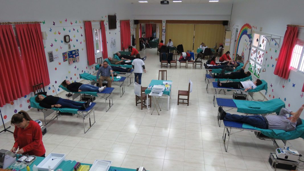 Plenty of new donors give blood in Pilar