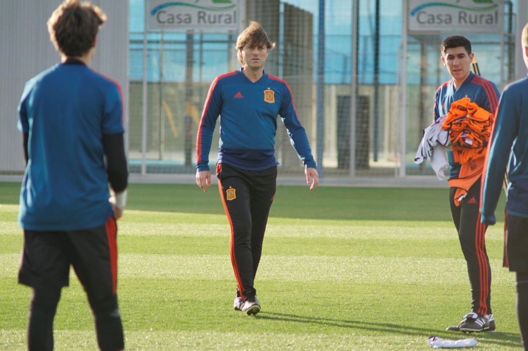 Spanish Under 15 team trains at Pinatar Arena