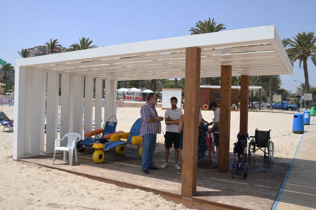 Orihuela Costa now has four adapted beaches