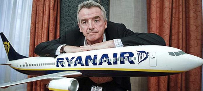 Ryanair closing down for almost 3 months