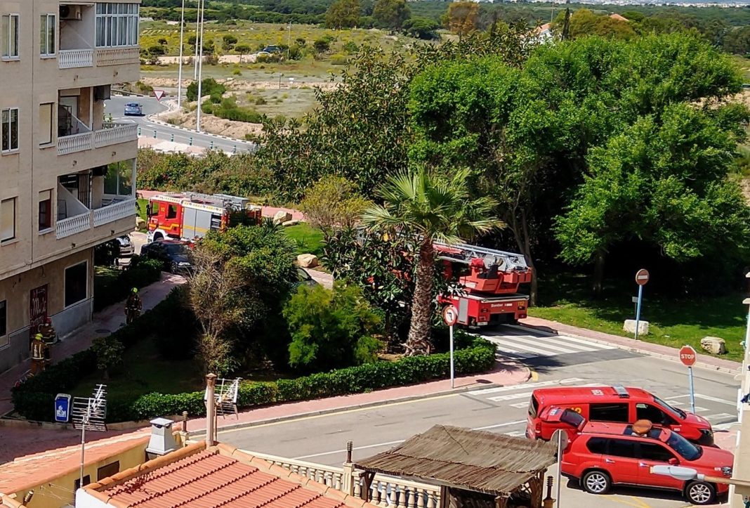 Fire breaks out in Torrelamata First floor apartment