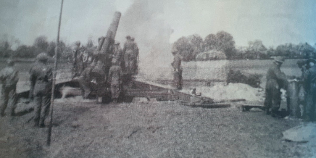 Super heavy guns used to fire from DuPanne on German resistance in Dunkirk. Shells used were 360lb, with a 14 mile range.