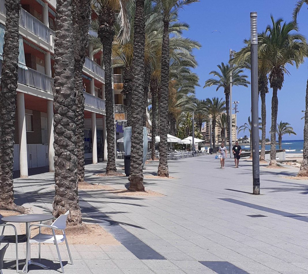 Torrevieja almost a ghost town