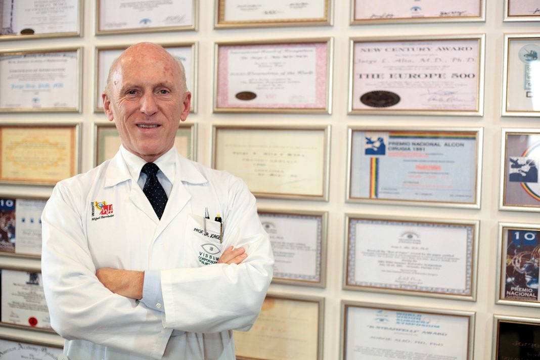 Jorge Alió recognized as one of the 100 most influential ophthalmologists in the world