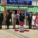 Alicante RBL commemorate the 75th Anniversary of VJ Day and Armed Forces Day