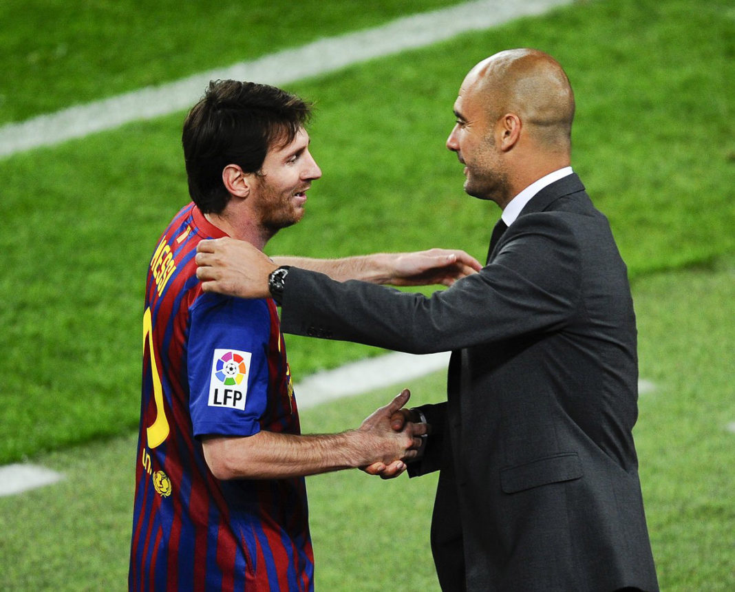 Messi and Guardiola