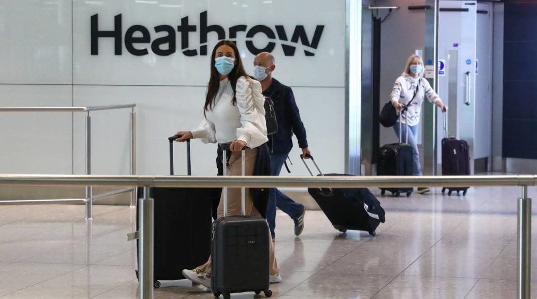 Heathrow Covid Tests underway