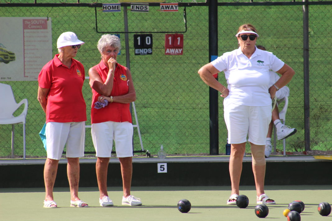 A huge congratulations to Val Hignett and Anita Brown on winning the Valencian Ladies Pairs.
