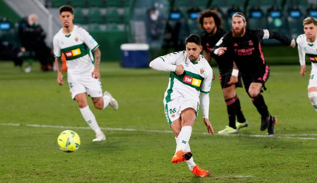 Its 4 goals in 6 home matches for Fidel! Image courtesy Elche CF