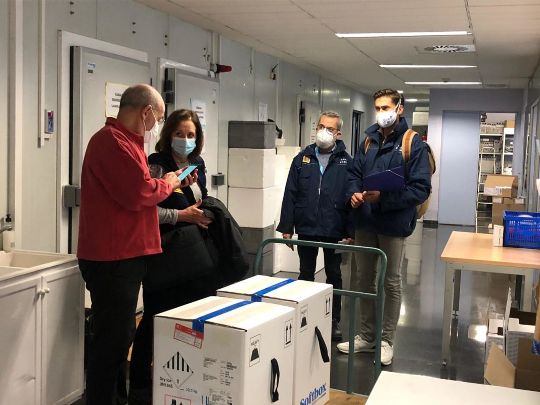 Valencian Community receives first large shipment of vaccine
