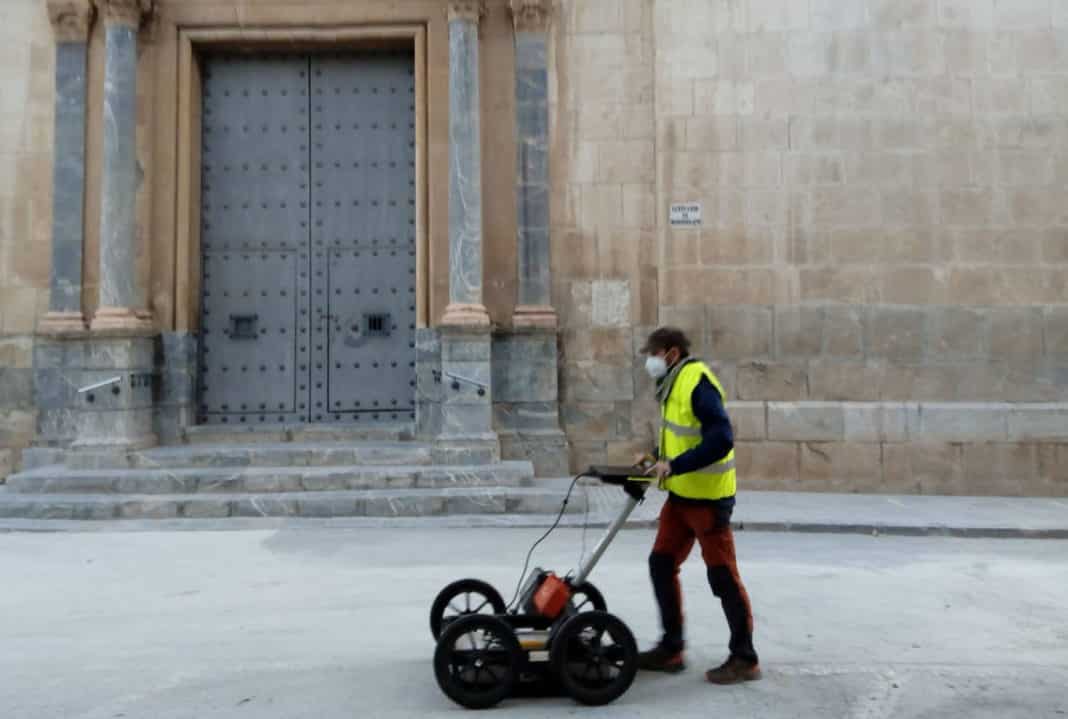 Geophysical survey to locate Orihuela’s medieval wall