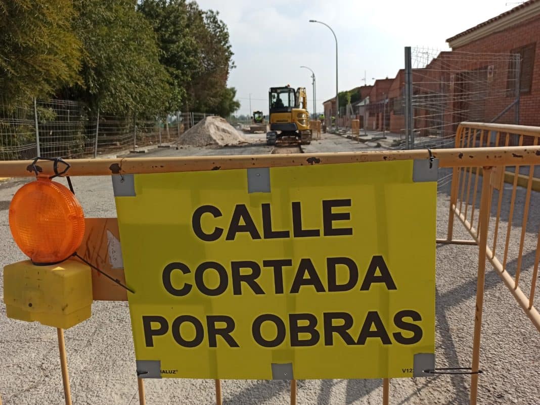 San Fulgencio - New sewer system for Avda de la Libertad