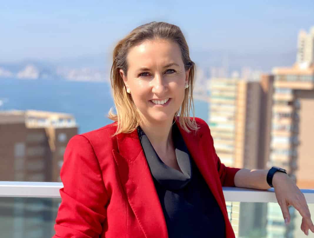 The manager of Visit Benidorm, Leire Bilbao