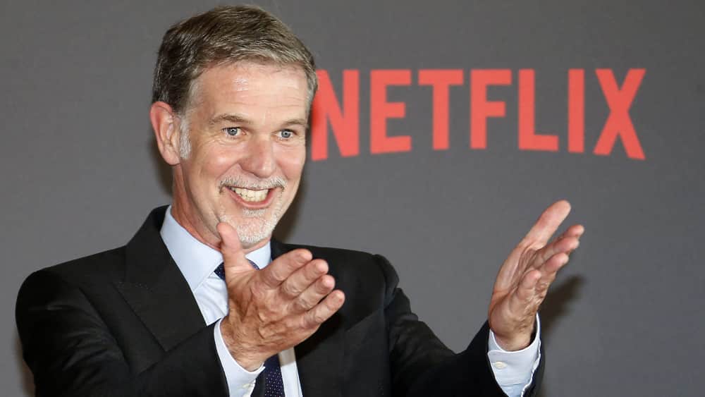 Netflix’s chief executive, Reed Hastings