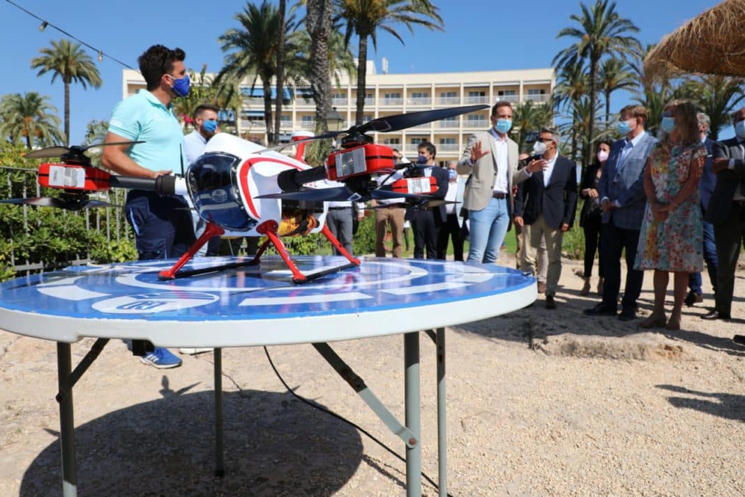 Deployment of drones of the Generalitat saved six lives in direct rescues.