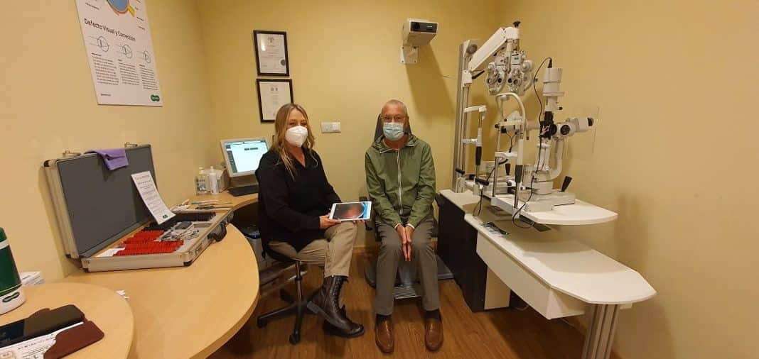 Routine eye test identifies melanoma