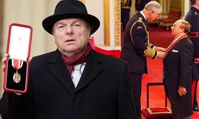 Sir Ivan Morrison is made a Knight Bachelor of the British Empire by the Prince of Wales during an Investiture ceremony at Buckingham Palace, London. PRESS ASSOCIATION Photo. Picture date: Thursday February 4, 2016. See PA story ROYAL Investiture. Photo credit should read: Dominic Lipinski/PA Wire