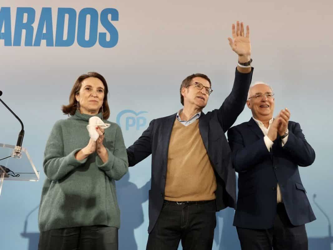 Alberto Núñez Feijóo is the new leader of the PP with Cuca Gamarra as his number two