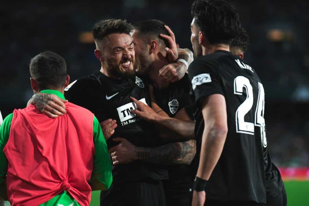 Pure emotion from Elche at the final whistle