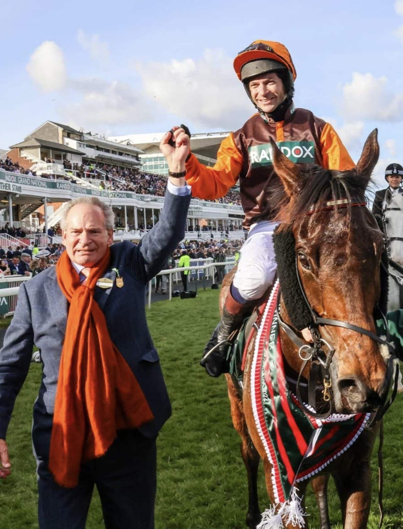 Grand National father and son