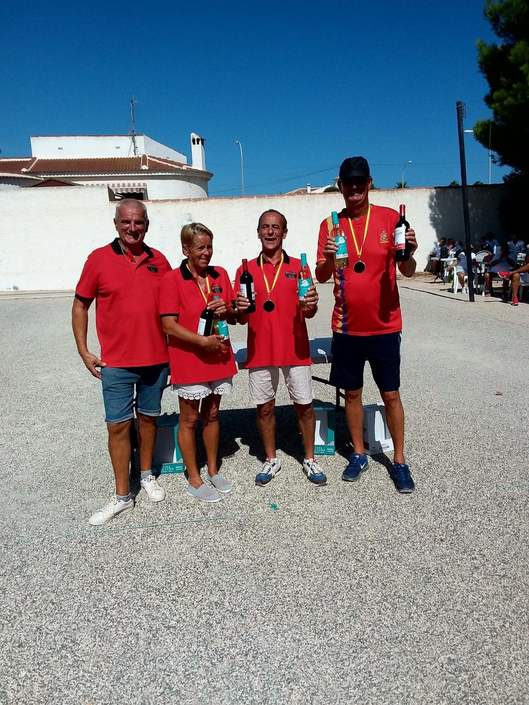 The WINNERS ON THE day with 4 wins were team Mediterraneo Piranas with 4 wins