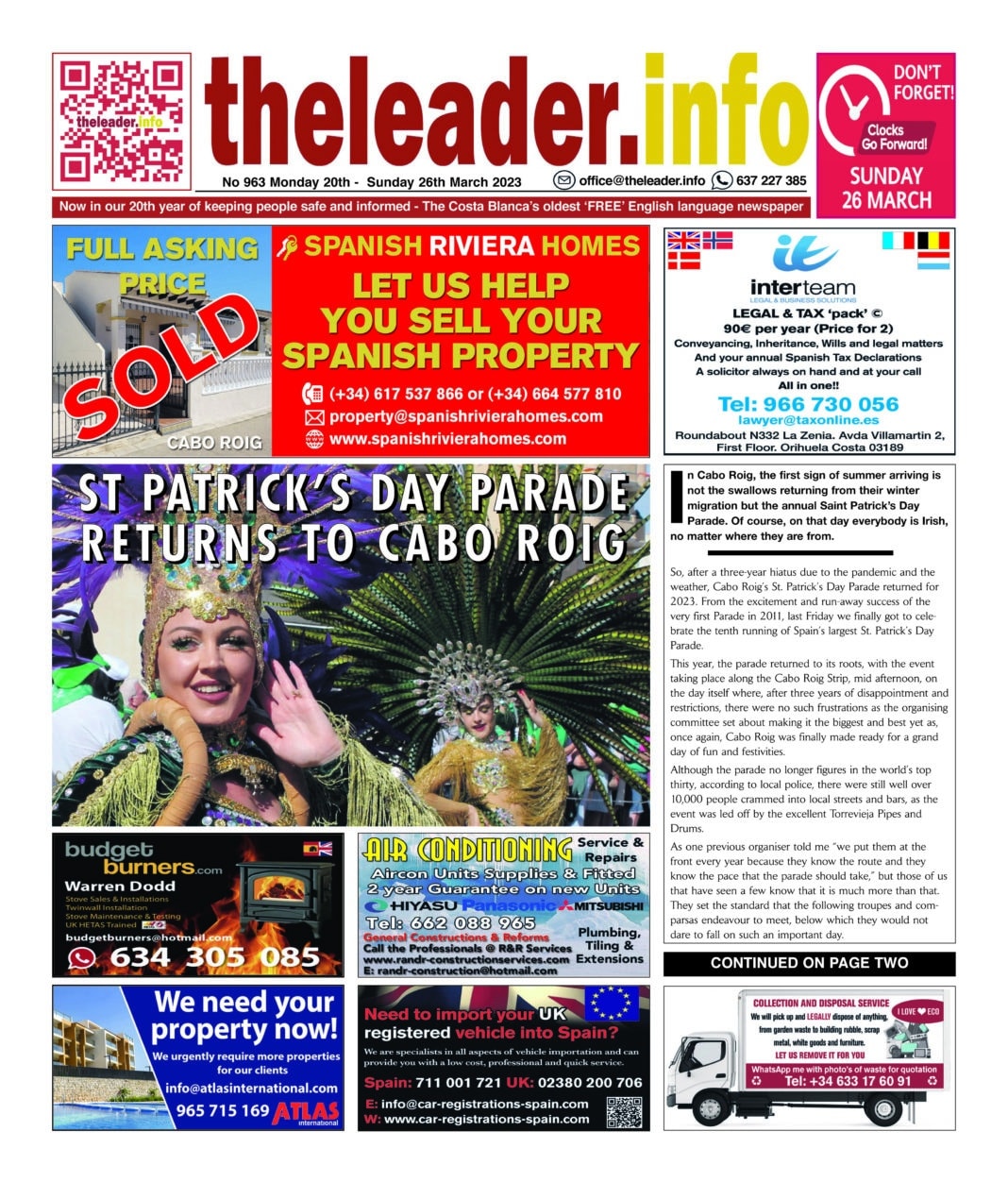 The Leader Newspaper 20 March 2023