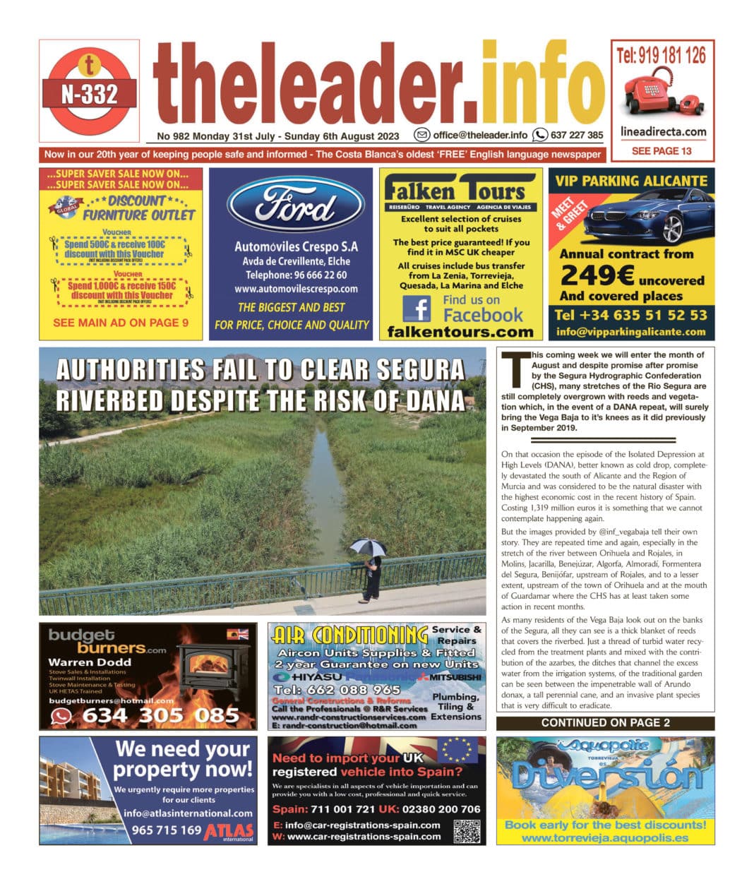 The Leader Newspaper 31 July 23 – Edition 982