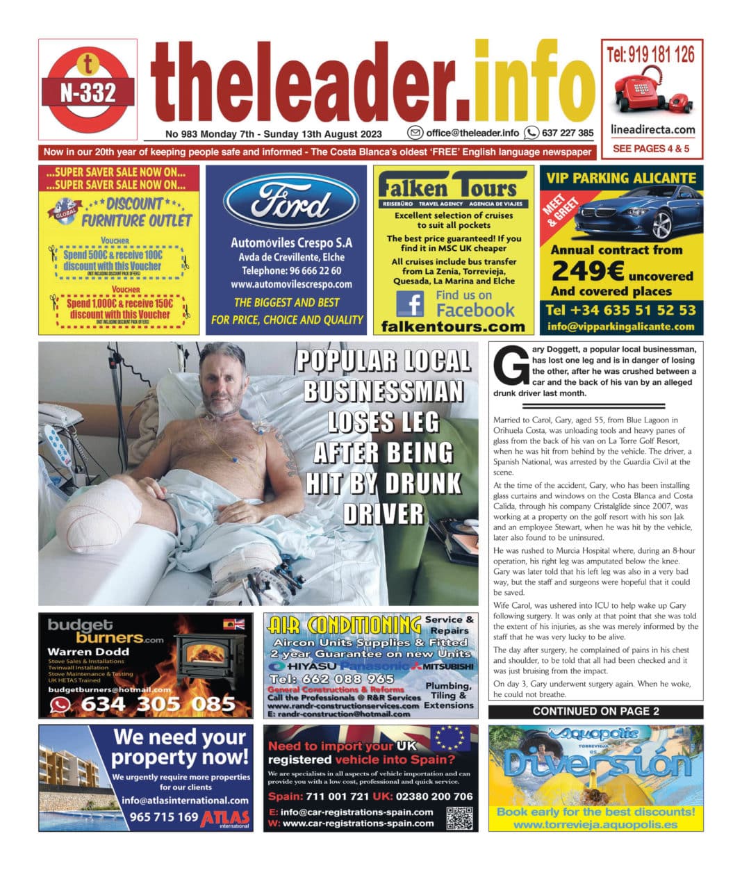 The Leader Newspaper 07 August 23 _ Edition 983