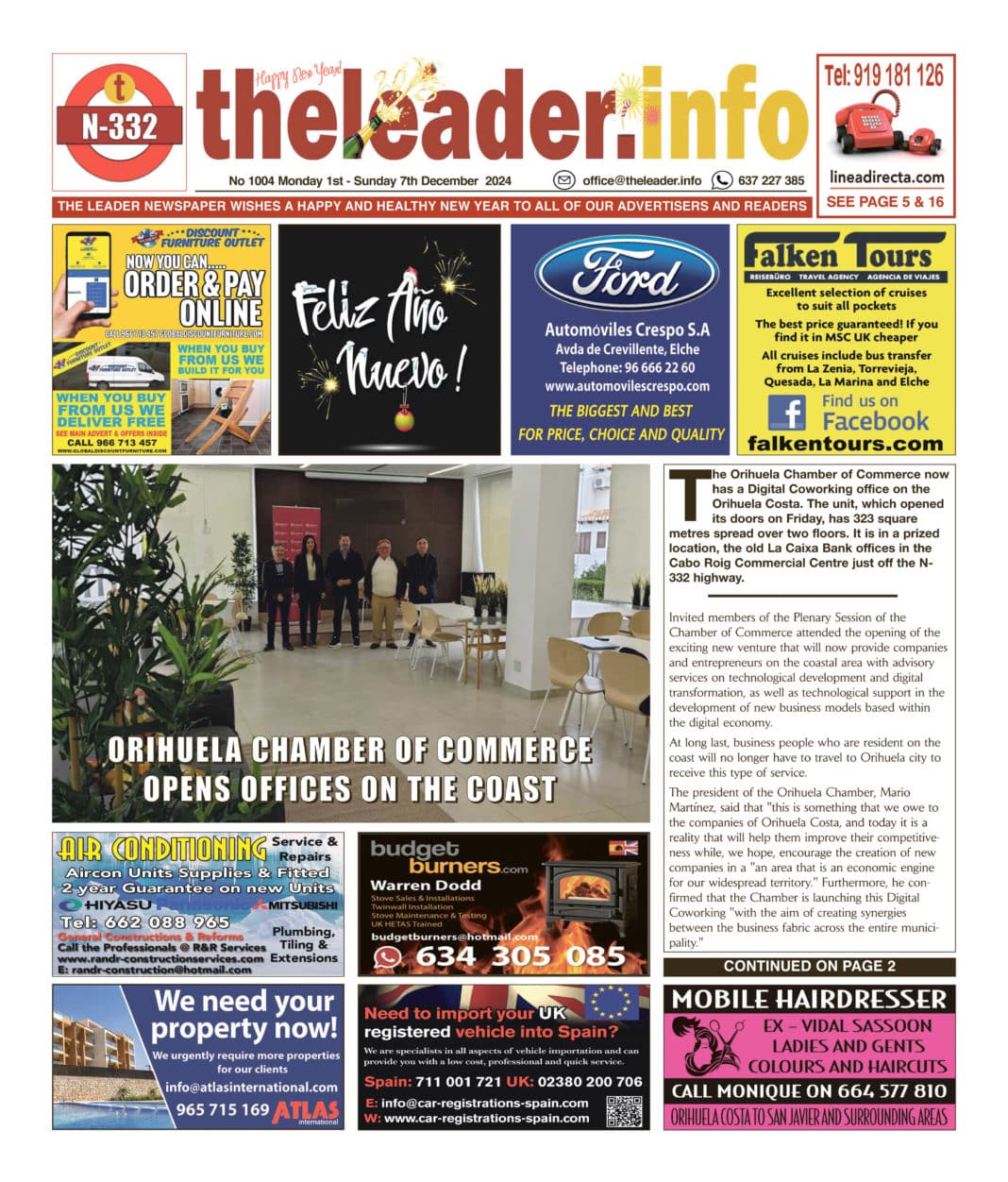 The Leader Newspaper 1 January 2024 – Edition 1004