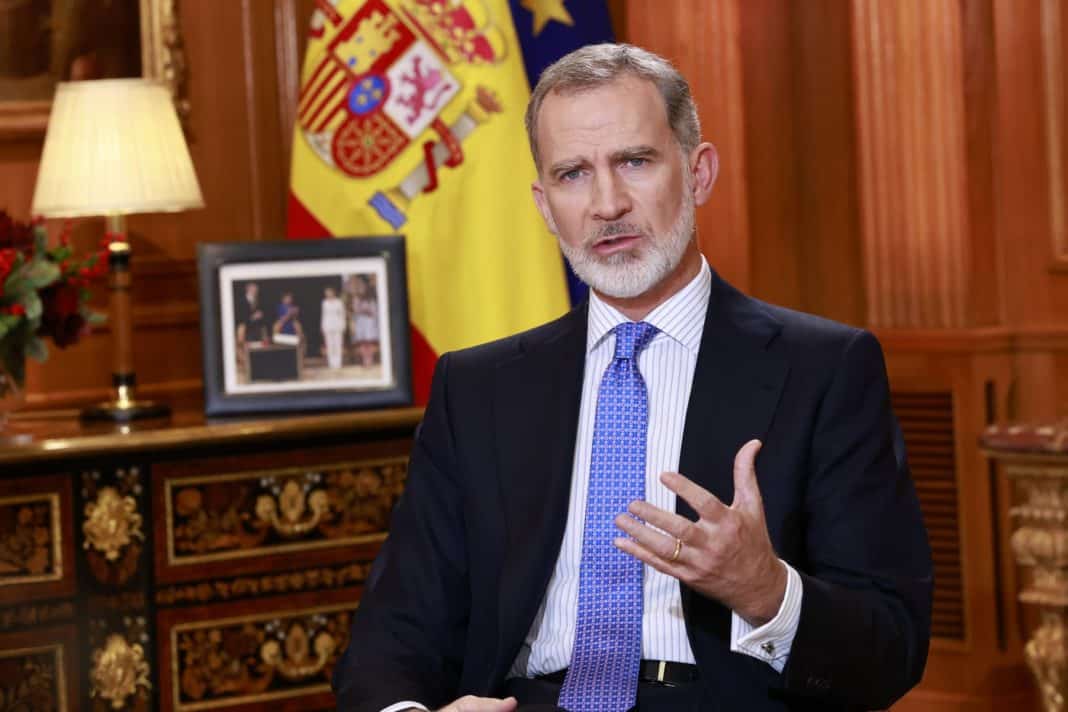 King Felipe appeals to the unity of all Spaniards in his Christmas message