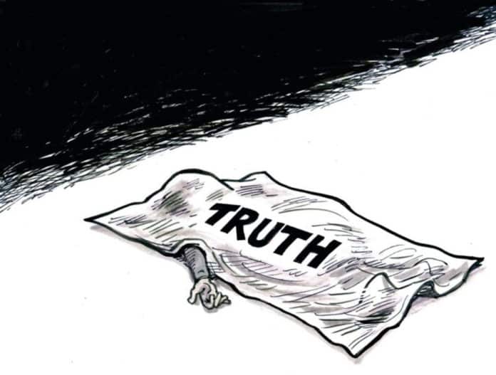 “Truth is always the first casualty of war”. By Raymond Kearney