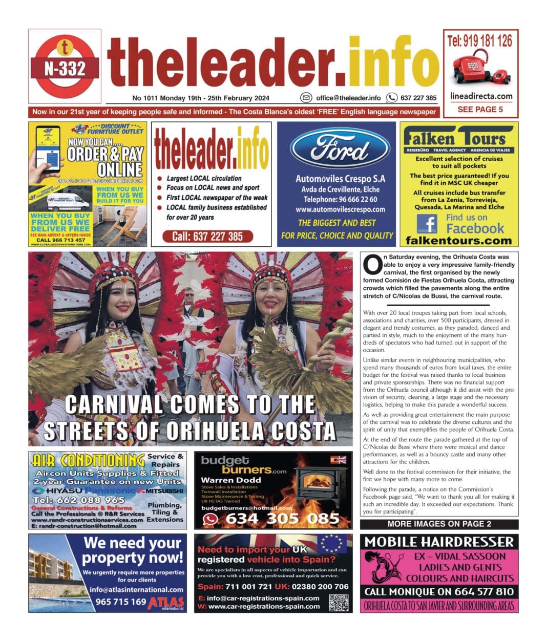 The Leader Newspaper 19 February 2024 – Edition 1011