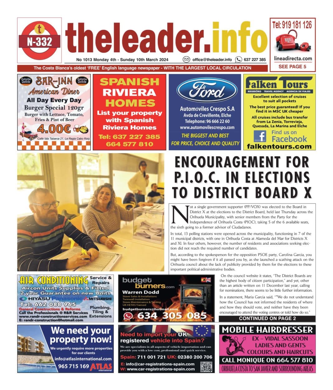 The Leader Newspaper 04 March 24 – Edition 1013