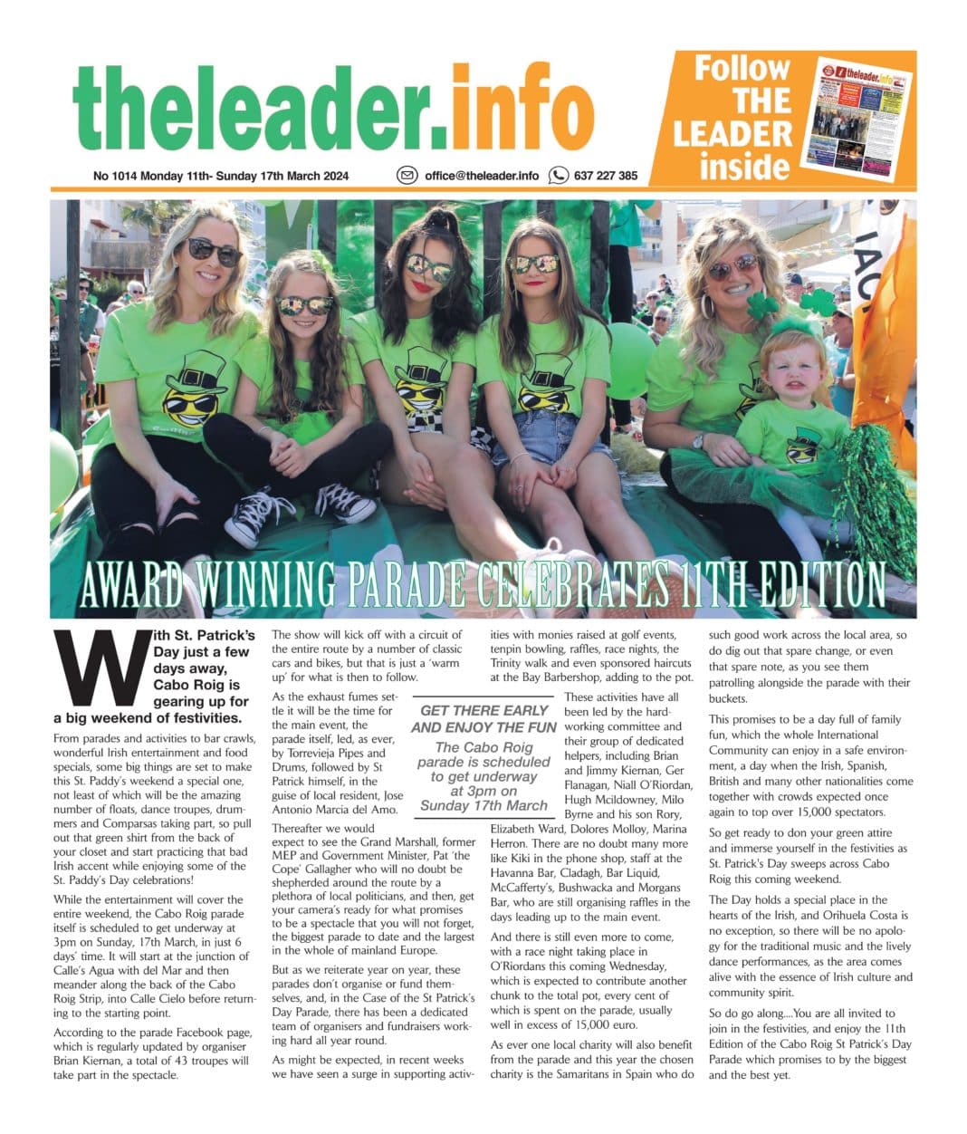 The Leader Newspaper 11 March 2024 – Edition 1014