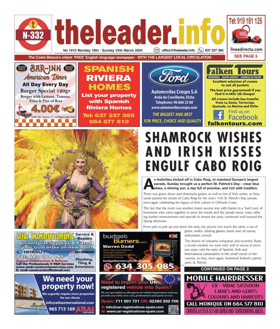 The Leader Newspaper 18 March 2024 – Edition 1015