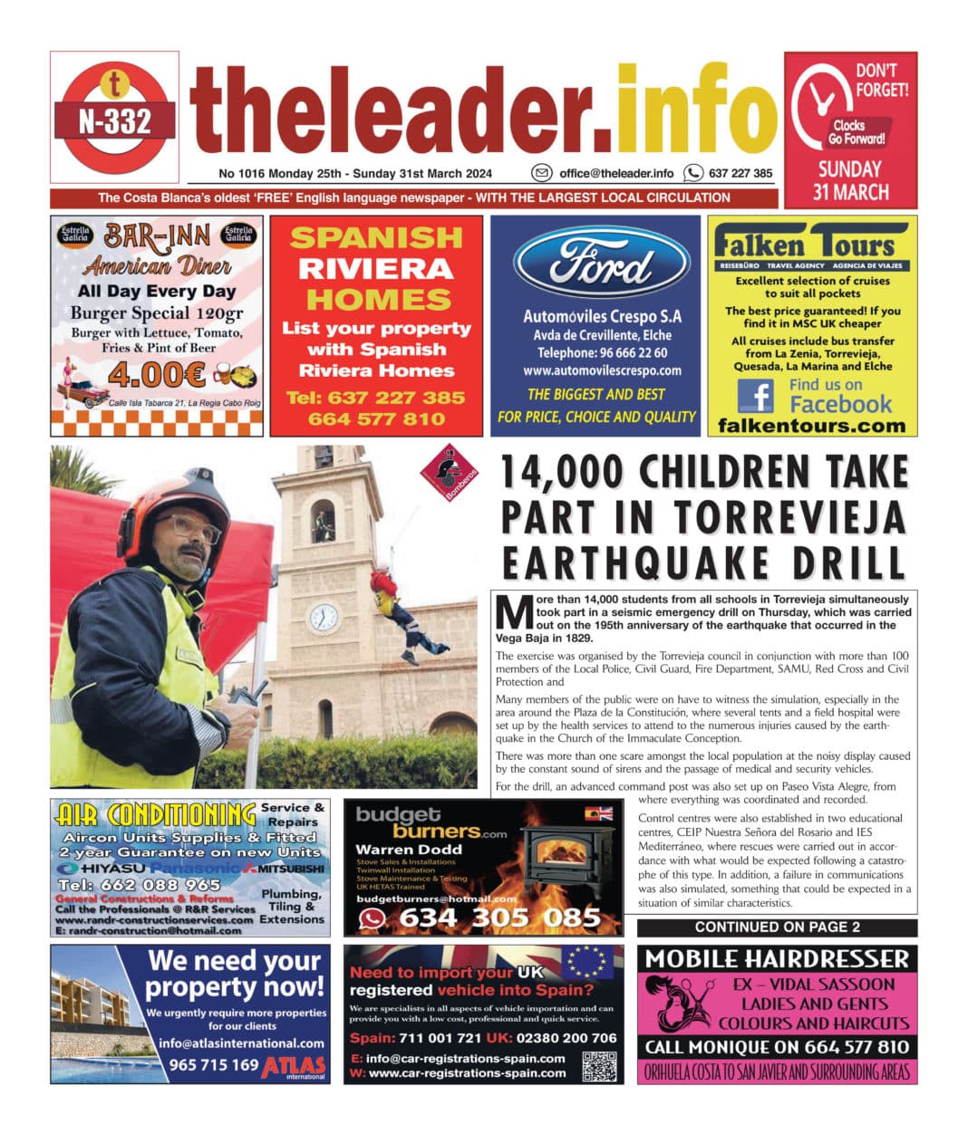 The Leader Newspaper 25 March 2024 – Edition 1016