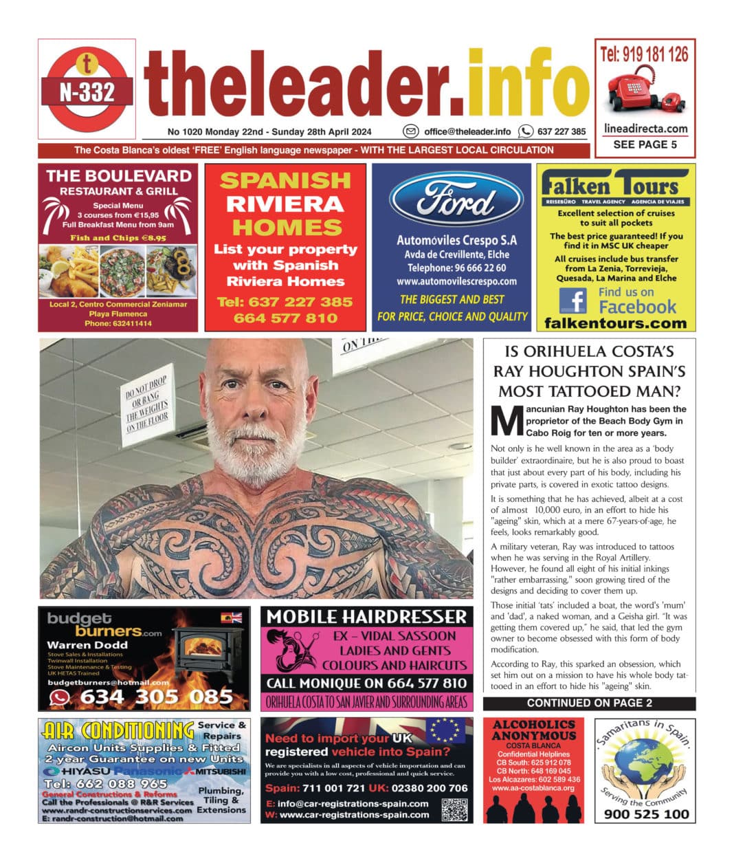 The Leader Newspaper 22 April 2024 – Edition 1020
