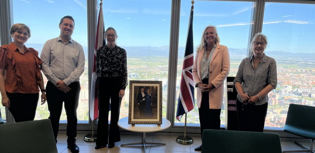 Torrevieja´s International Residents Councillor Visits the British Embassy