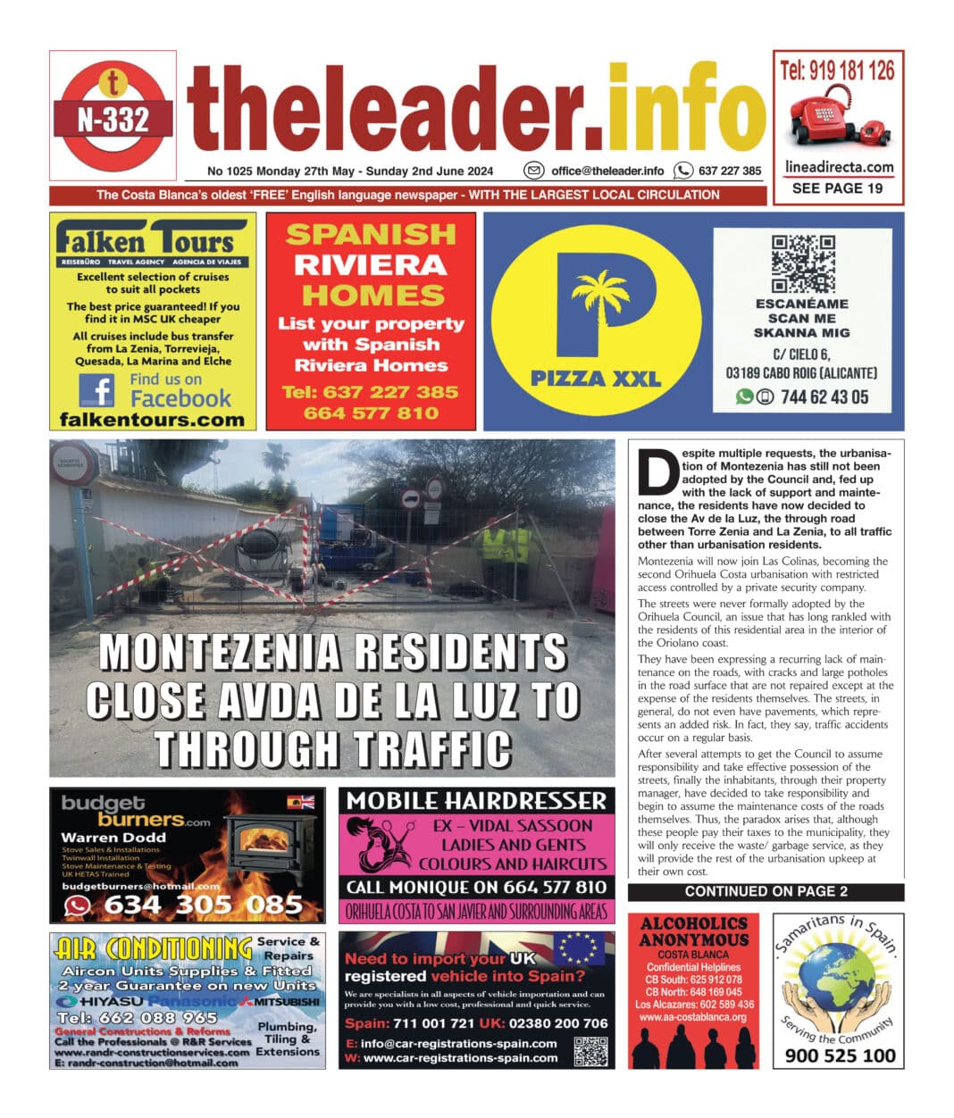 The Leader Newspaper 27 May 2024 – Edition 1025