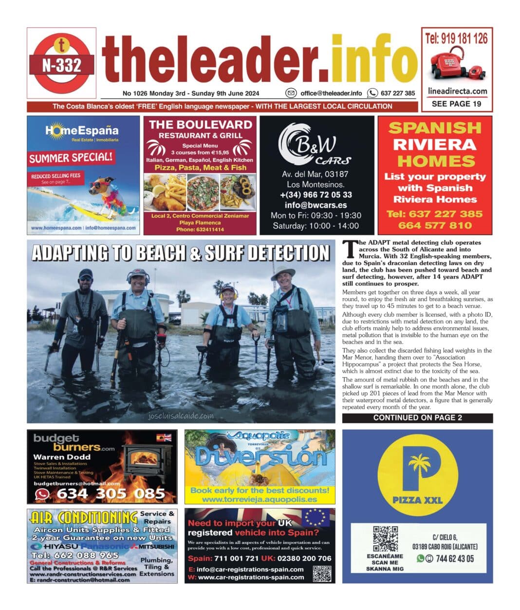 The Virtual Leader Newspaper Edition 1026